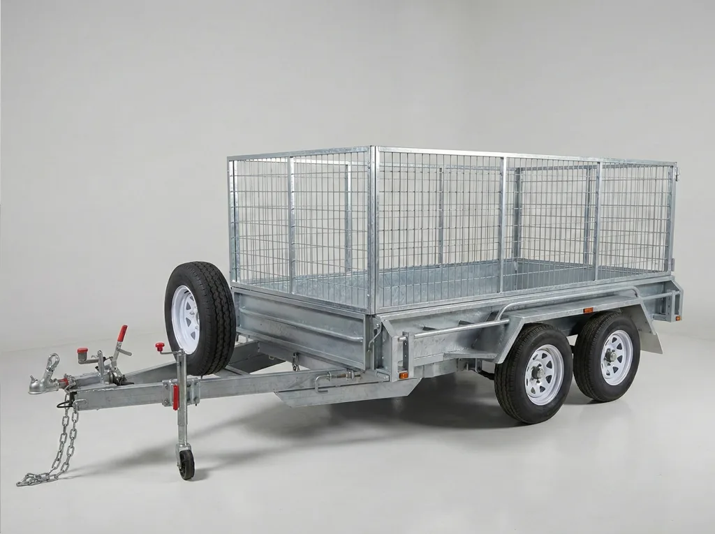 10x5 galvanised cage trailer for sale traralgon
