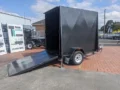 7x5 enclosed van trailer with drop ramp 5