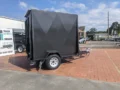 7x5 enclosed van trailer with drop ramp 7