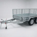 8x5 Galvanised Tandem Axle Cage Trailer for Sale Traralgon