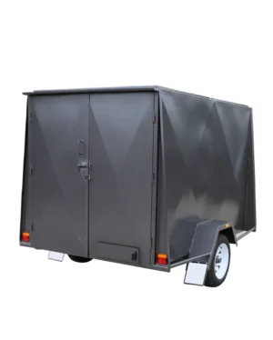 van cargo luggage fully enclosed trailer 5ft high